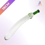 Dương Vật Giả Pha Lê Trong Suốt Ngụy Trang Hình Trái Cà Tím