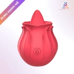 Máy Massage Lưỡi Liếm Hoa Hồng Kích Thích Ngực Và Âm Đạo