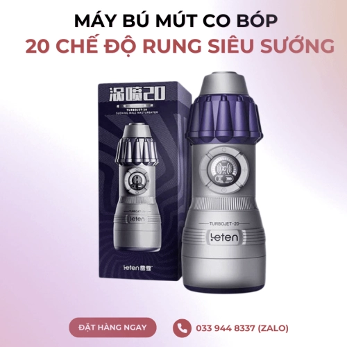 Máy Bú Mút Co Bóp 20 Chế Độ Rung Siêu Sướng 