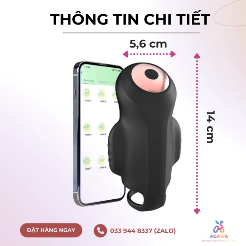 Máy Massage Dương Vật Alwup Penis Vibrator For Men