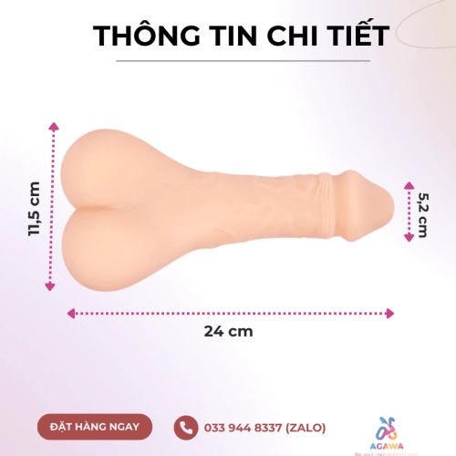 Dương Vật Giả Kèm Hậu Môn Bigger Man 