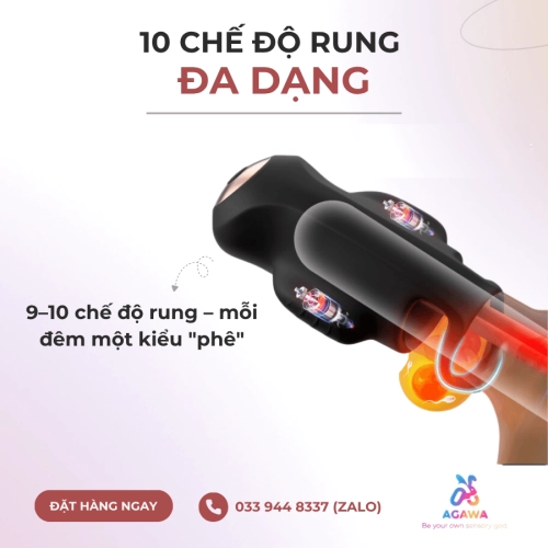 Máy Massage Dương Vật Alwup Penis Vibrator For Men