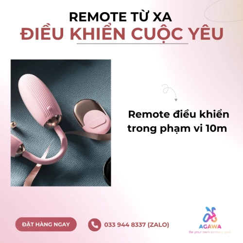 Trứng Rung 2 Đầu Điều Khiển Từ Xa 10 Chế Độ Rung Cực Mạnh 