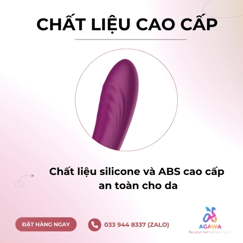 Sextoy Rung Xoay Đeo Âm Đạo Massage Điều Khiển Từ Xa