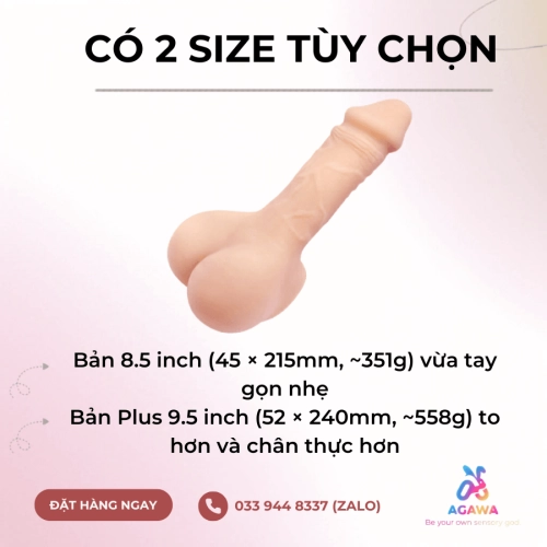 Dương Vật Giả Kèm Hậu Môn Bigger Man 
