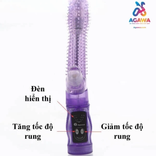 Dương Vật Giả Có Gai Mềm AGW042