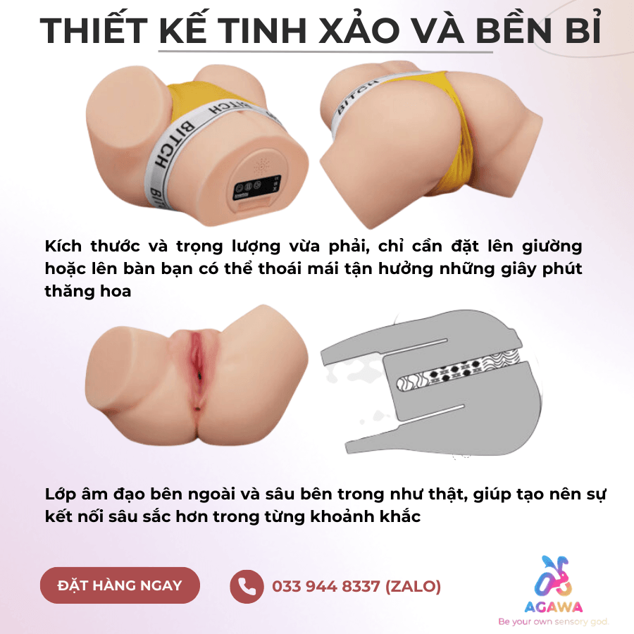 Mông Rung Rên Bú Mút 7 Chế Độ mô phỏng chân thực phần mông phụ nữ