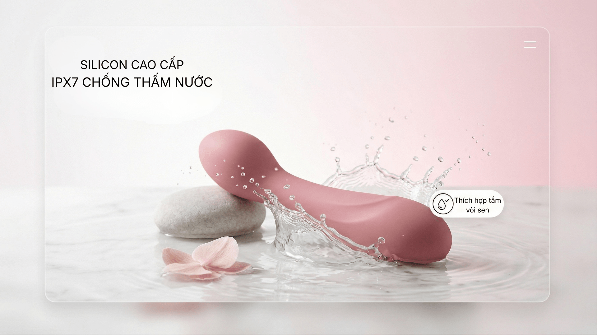 Nên mua dương vật giả có khả năng chống nước để dễ vệ sinh