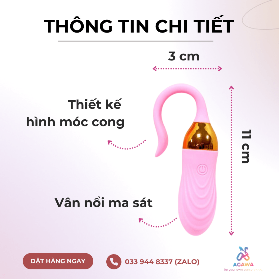 Thông tin chi tiết của Trứng Rung Mini Hình Móc Không Dây Điều Khiển Từ Xa Qua APP