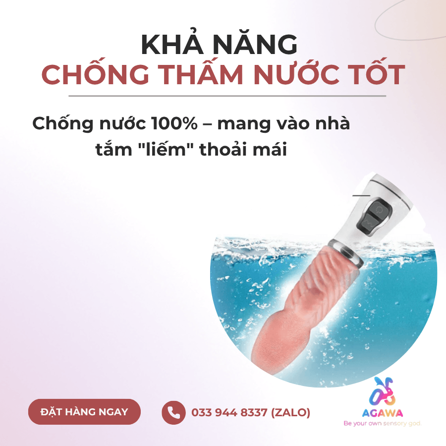 Lưỡi Liếm Mini Tongue Rung Ngoáy cực mạnh 10 Chế Độ Giống Của Tài với khả năng chống thấm nước tốt