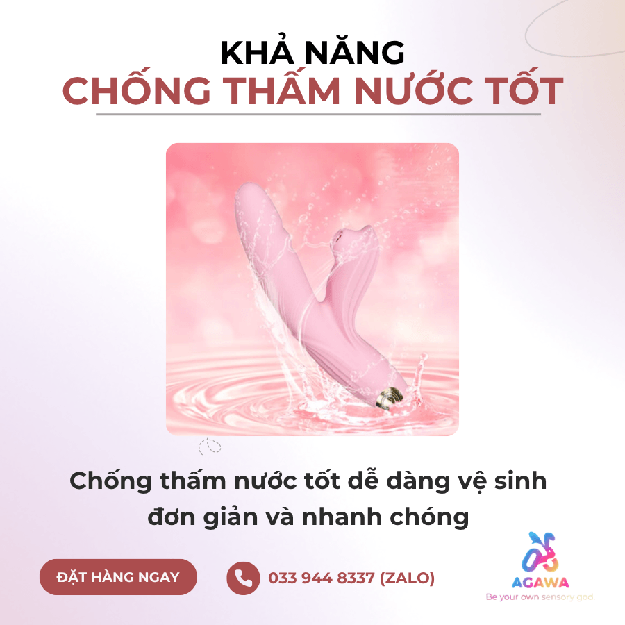 Dương Vật Giả 2 Đầu Có Rung Svakom Frederica Giống Của Thiện Chống Thấm Nước Tốt